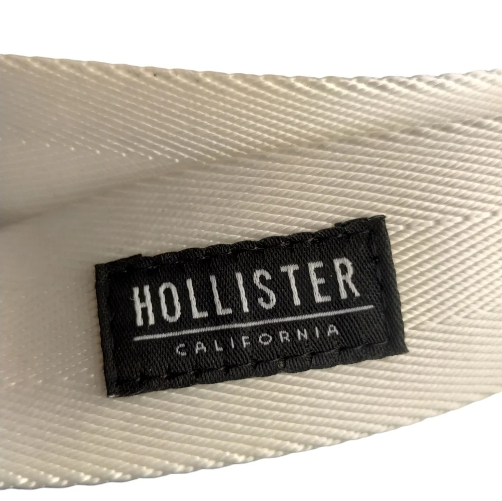 Hollister Double D- Ring Buckle‎ Strap Belt M/L Streetwear, Grungecore Gothcore
